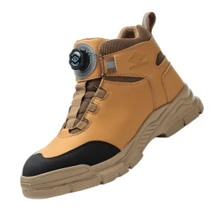 Steeltoe Sicherheitsschuhe - Leichte, Rutschfeste Arbeitsschuhe mit Stahlkappe und Drehverschluss
