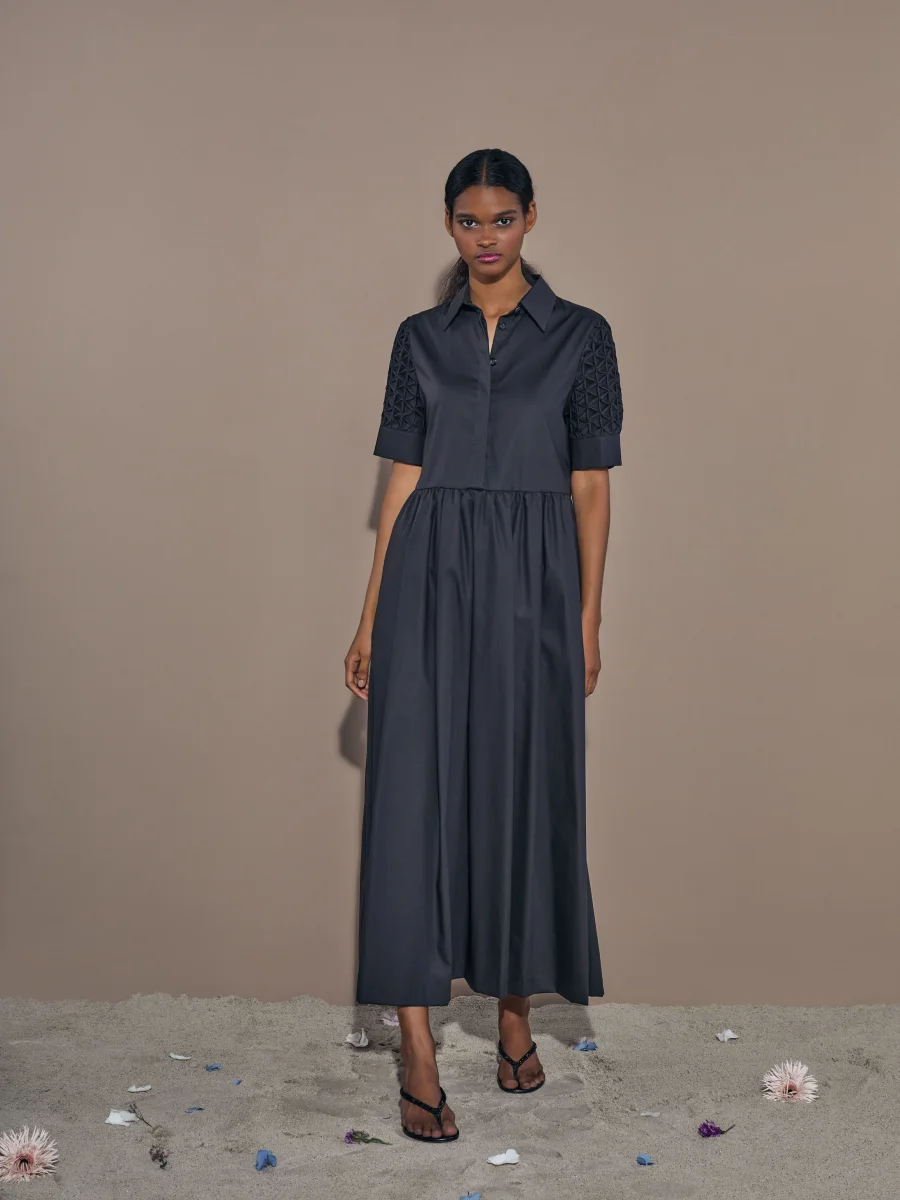 Kleid HARU von ARMARGENTUM in Schwarz