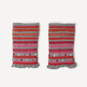 Pulswärmer Design Stripe and flounce - 347 D